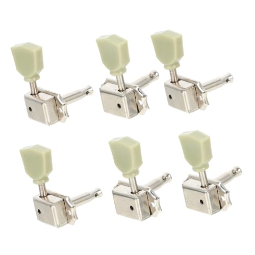 GLSTOY 6 Uds Afinadores De Guitarra De Cuerdas Cabezas De Llaves De Afinador Accesorio De Guitarra...