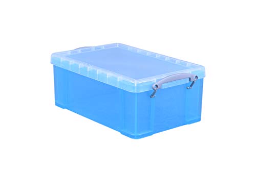 Really Useful Boxes UB9LHB Azul caja y organizador para almacenaje de archivos - Organizador de almacenaje (Azul, 784 g, 395 x 255 x 155 mm, 335 x 215 x 140 mm)