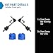 TRQ Front Suspension Kit Sway Bar Bushing Set Sway Bar Stabilizer Link Compatible with 1998-2002 Ford Crown Victoria Lincoln Town Car Mercury Grand Marquis