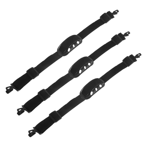 SOESFOUFU 3pcs Helmet Chin Protector Chin Strap for Safety Helmet Adjustable Chin Belt Straps Hard Hat Chin Protectors Comfortable Fit