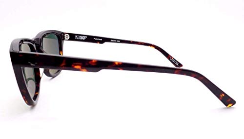 Spy Hayes Polarized Sunglasses-Dark Tort w/ Grey Green3