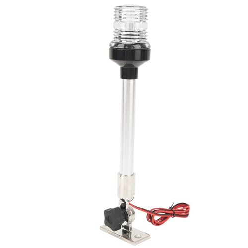 Luz de Popa, Aplicação Ampla de Alto Brilho, Base de Aço Inoxidável para Barco, Led Dobrável, Luz de