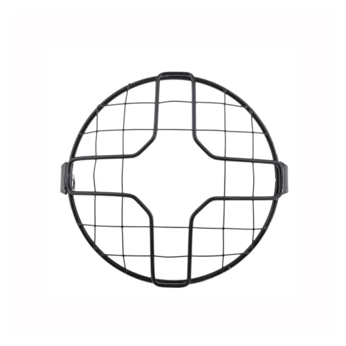 Protector faros delantera de motocicleta para rejilla faro de 6,5 4