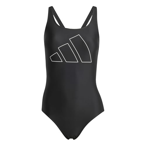 adidas Traje de baño para Mujer Big Bars X Back 34 Negro/Blanco, Negro/Blanco, 62