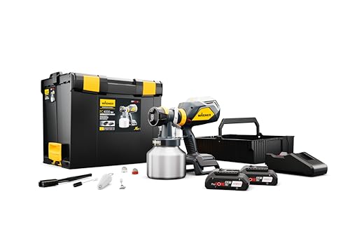 WAGNER FinishControl 4000 18V StandardSpray Kit - le pulvérisateur de peinture sans fil XVLP*batterie et chargeur inclus*