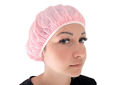 MFB Provence® - Charlotte Plastique - Bonnet de douche - rose ou bleu (Rose) Cover