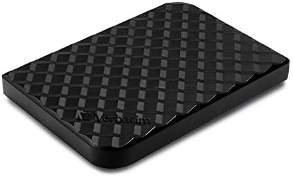 Verbatim 4TB Store 'n' Go Portable Hard Drive, USB 3.0 - Diamond Black