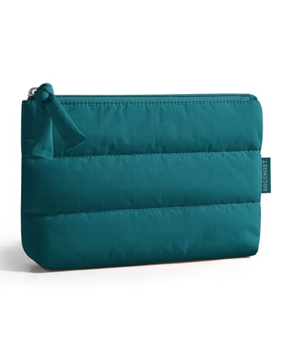Image of BAGSMART Small Makeup Bag, Machine Washable Puffy Cosmetic Pouch