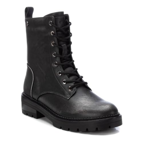 XTI Bottines 143090 Noir avec semelle crantée confort - 3