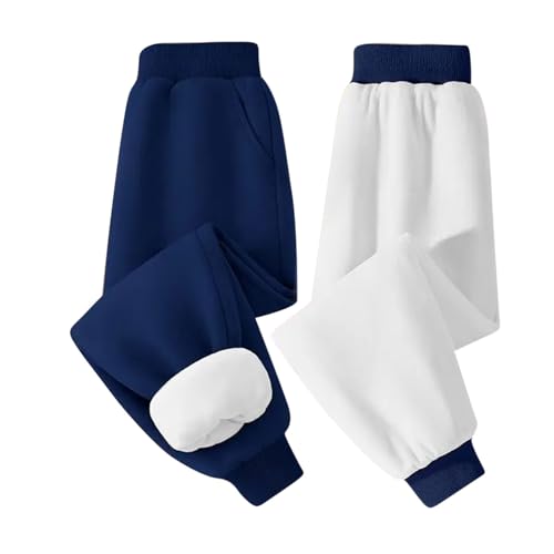 Baggy Sweatpants for Teens Girls Trendy 2025 Soft Athletic Joggers Warm Thick Pants Winter Fashion Kids Clothes