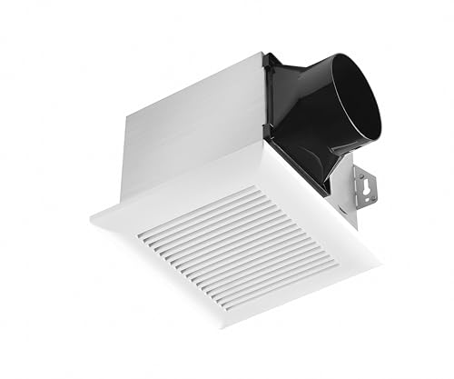 Tech Drive Bathroom Exhaust Fan 60 CFM, 0.3 Sone, 4-Inch