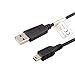 caseroxx USB cable, data cable for Garmin USB cable as charging cable or data transfer in black Mini USB DriveSmart 55