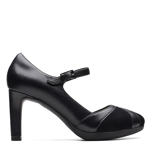 Clarks Clarks Collection Women's Ambyr Light (Hanging) Pump, Black Combi, 8 Medium US