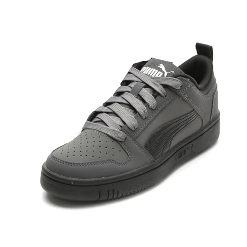 PUMA Kids Boys Rebound Layup Lo NBK Lace Up Sneakers Shoes Casual - Grey - Size 7 M2