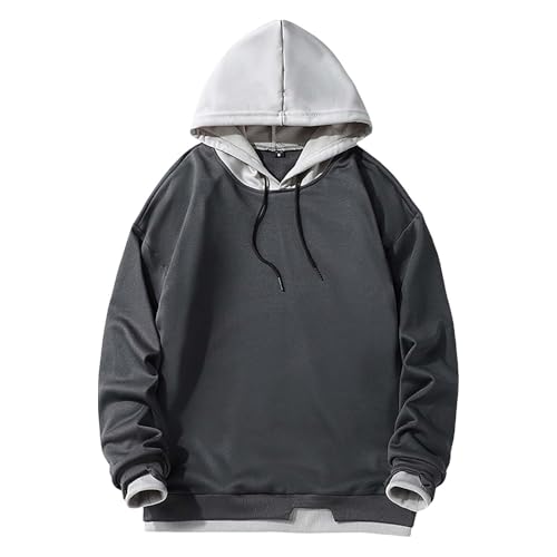 Sudadera con capucha para hombre, manga larga casual miniatura 1