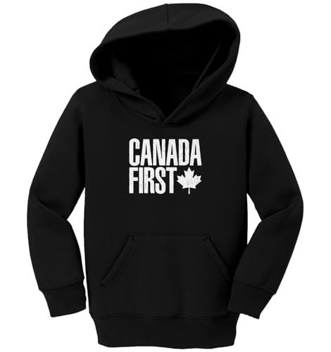 Tcombo Canada First - Canadian Pride Election Toddler/Youth Fleece Hoodie2