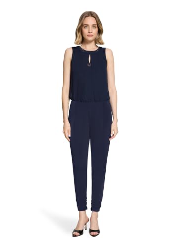 Vera Mont Damen 0012/4835 Jumpsuit, per pack Blau (Night Sky 8541), 42 (Herstellergröße: 42)