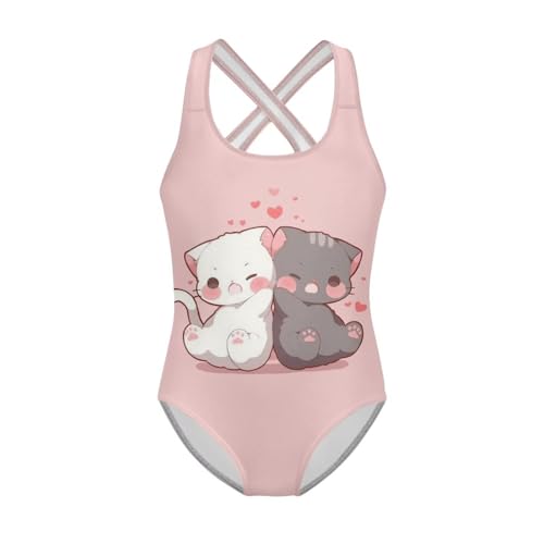 Image of Ystardream Cute Swimsuits for Girls Bathing Suits with Soft & Quick-Dry Fabric Swimwear