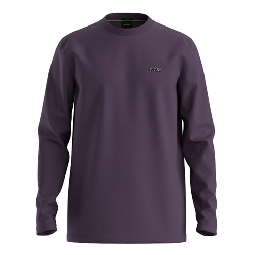 BOSS Mens Long T-Shirt Medium purple Medium