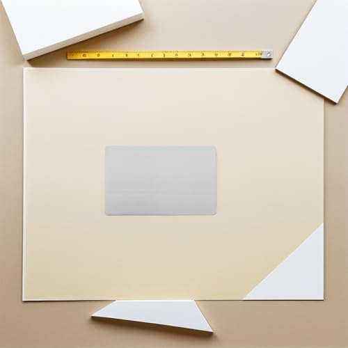 Tarjetas de presentación metálicas en acero inoxidable elegante para grabado personalizado, 10u 7