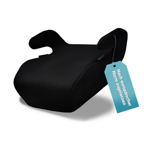 HiTS4Kids Kindersitz fürs Auto (Schwarz) – Kindersitzerhöhung für...