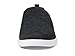 TravisMathew Men's The Daily Knit Slip Sneaker, Heather Black, 11