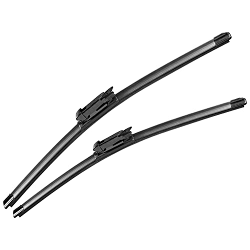 Image of MOTIUM Premium All-Season Windshield Wiper Blades, 2 front and 1 rear (pack of 3) (Pinch Tab 22 inch+22 inch+12 inch 2 front and 1 rear)