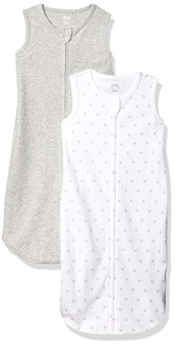 Image of Amazon Essentials Unisex Babies' Cotton Sleep Sack, Pack of 2