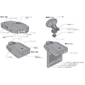 Amazon.co.jp: IFD-525 ドライブレコーダー [並行輸入品] : 車＆バイク