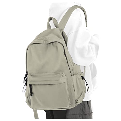 Image of Purple School Backpack for Girls Water Resistant High School Book Bag Simple Backpack for Teens Boys Girls, Lightweight Middle Back Pack Daypack