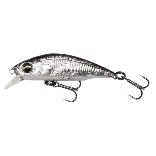 Savage Gear 3D Sticklebait Twitch - Wobbler, Größe/Gewicht/Farbe:5.5cm / 7g / Black Silver