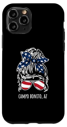 Campo Bonito AZ ���G�ȃw�A�o�����{���T���O���X�f�U�C�� �X�}�z�P�[�X iPhone 11 Pro �p