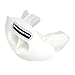 Shock Doctor 3300 Max Air Flow Lipguard, Trans White, Adult
