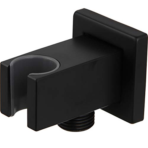 Kelica 558625 Solid Brass Wall Mount Handheld Shower Bracket Holder with Water Outlet