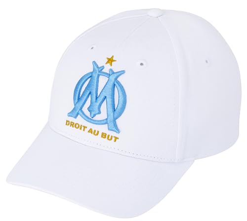 OLYMPIQUE DE MARSEILLE Om Cap - Official Collection Adjustable Size, white, One Size
