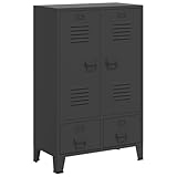 robe fourreau gris anthracite Couleur : anthracite Tomostar Armoire Dressing Métal, Armoire de Rangement Penderie Polyvalente Métallique Chambre Garde-Robe Industrielle Anthracite 67x35x107 cm Acier