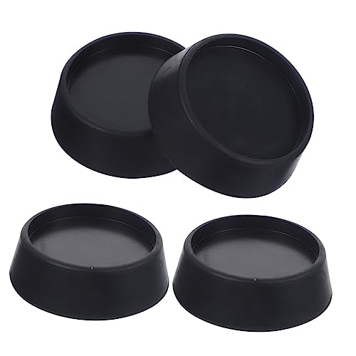 OSALADI 4pcs Washing Machine Stabilizer Pads Vibration Feet Pads for Furniture Noise Dampening and Floor Grip Heavy Duty Washers for Appliances Easy Installation