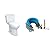 TOTO Drake Two-Piece Elongated 1.28 GPF TORNADO FLUSH Toilet with CEFIONTECT and SoftClose Seat, WASHLET+ Ready, Cotton White - MS776124CEG#01 and Danco All-in-One Toilet Installation Kit