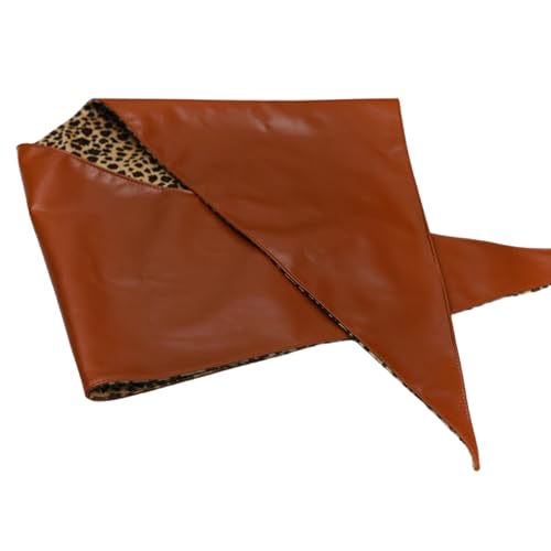 Pañuelo para el pelo con estampado de leopardo Edgy Club accesorio para coletas y lazos