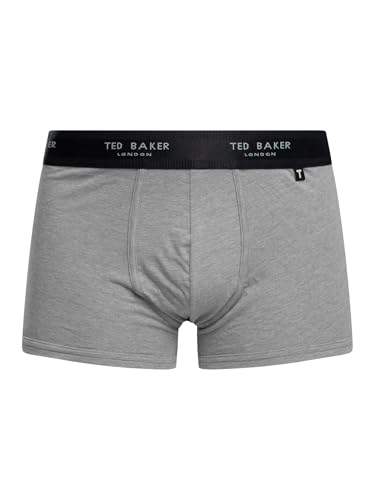 Ted Baker Men's 3 Pack Trunks, Navy Mix2