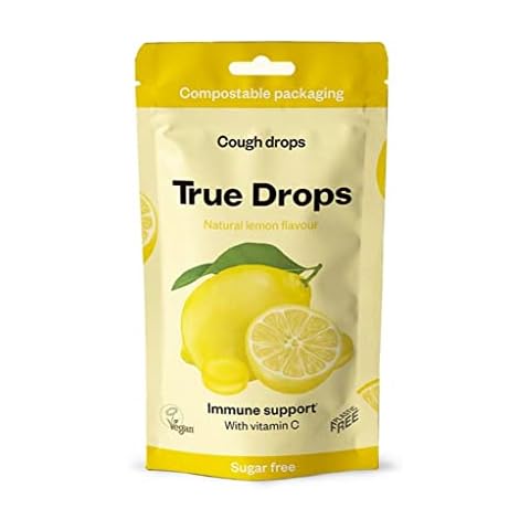 True Drops - ZITRONE | zuckerfreie Hustenbonbons Cover