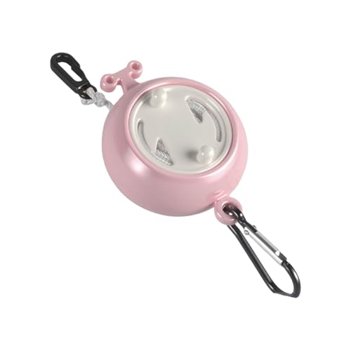 Avejjbaey Tendedero retráctil de viaje para exteriores, cuerda de secado ajustable, resistente al viento, para camping, senderismo, mochileros, viajes al aire libre, tendedero portátil