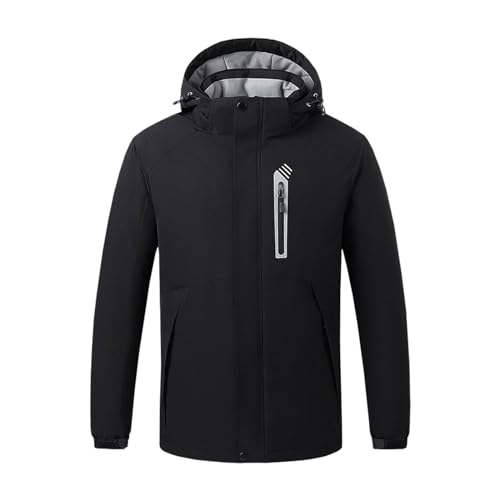 Doudoune chauffante homme pour moto et camping en hiver