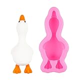QIAOLIDA Mousses de silicona con forma de patos para hornear pasteles para desmoldar fácilmente, herramienta de retención para el hogar, cocina Essentia
