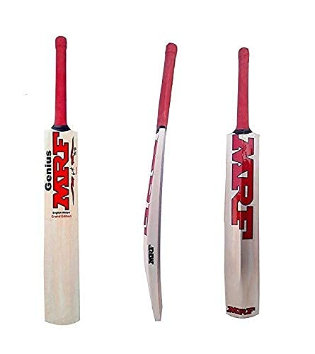 MRF Willow Wooden Cricket Bat Full Size & Light Weight with Heavy Bat Cover Play for Rubber & Tennis (B0D8TS88H1) Amazon Price History, Amazon Price Tracker