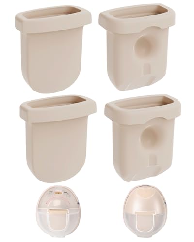 Image of 4Pcs Replacement Diaphragm for eufy Wearable Breast Pump E10/E20/S1/S1 Pro - Food-Grade Silicone, Easy to Clean & Install