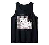 Coquette Kawaii Chaton blanc moelleux esthétique Coquette Débardeur
