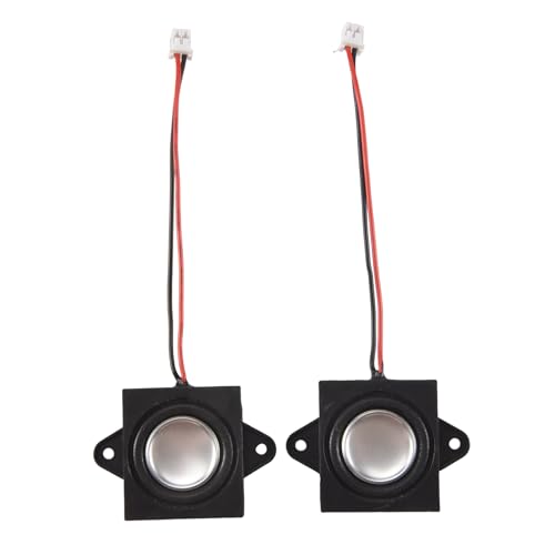 Cpolebev Altavoz 2 Piezas 4 Ohmios 3 Vatios para una Rduino Mini Altavoz de una Sola Cavidad Altavoz PortáTil MóVil de Cavidad de Rango Completo