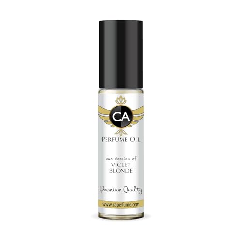 CA Perfume Impression of Violet Blonde for Women Fragrance Oil Floral Woody Musk Scent Long Lasting Perfumes for Women Travel Size TSA Ready Mini Parfum Body Oil Roll-on 0.33 Fl Oz 10ml