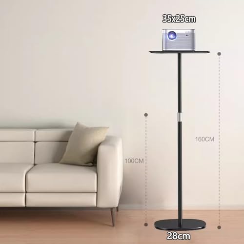Soporte de Piso para Proyector Altura Ajustable 120 cm miniatura 7
